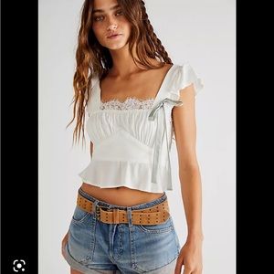 ISO Free People Stone cold fox Jen Crop Top